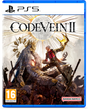 Game case for 'Code Vein III' on PS5 with a character and dragon illustration.