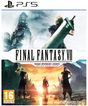 Cover of 'Final Fantasy VII Remake Intergrade Rebirth' for PS5 with characters and cityscape.