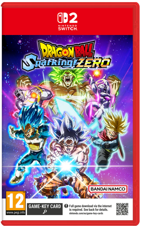 Dragon Ball Super: Broly Nintendo Switch game case with character images and Bandai Namco logo.